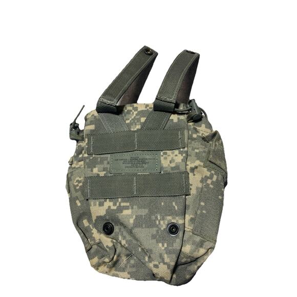US Military Canteen Pouch Molle II General Purpose Purpose Army Camouflage 1 Qt - Picture 2 of 4